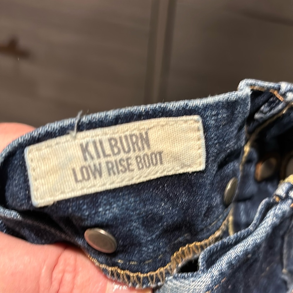 Abercrombie and Fitch Kilburn low rise boot cut size 36/32